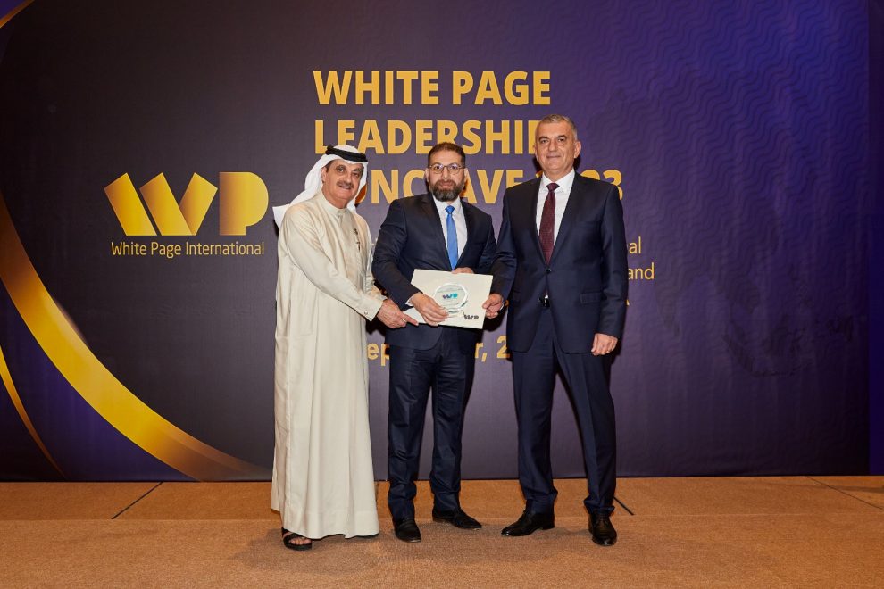 الرئيس التنفيذي لمجموعة إكس أس يحصل على جائزة "أفضل قائد ملهم" في مجال الاعمال